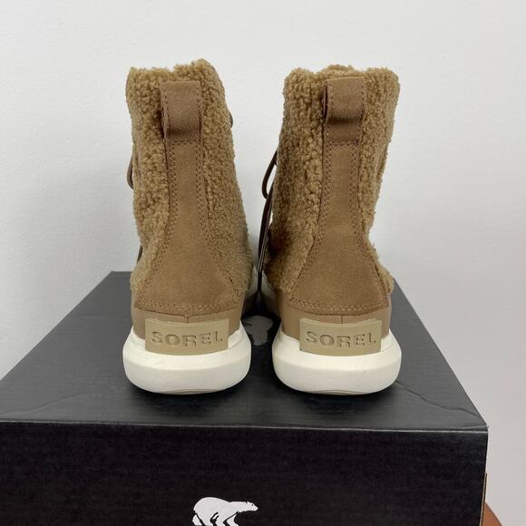 New Sorel Sorel Explorer II Joan Cozy Boots in Delta/Fawn Women's Size 10 - Picture 5 of 6